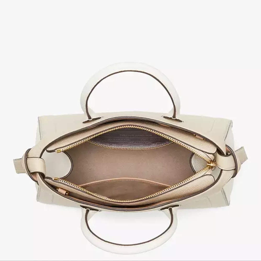 SALE🎉HOST PICK 🎉 KATE SPADE Knott Color blocked Medium Zip Top Satchel - Picture 4 of 15